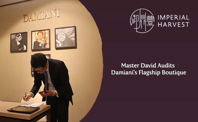 Master David Audits Damiani’s Flagship Boutique