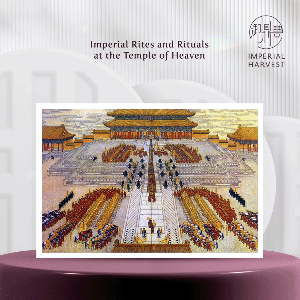 Painting of imperial rites and rituals at the Temple of Heaven