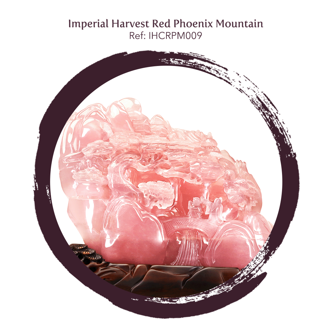 Imperial Harvest Red Phoenix Mountain Close-up