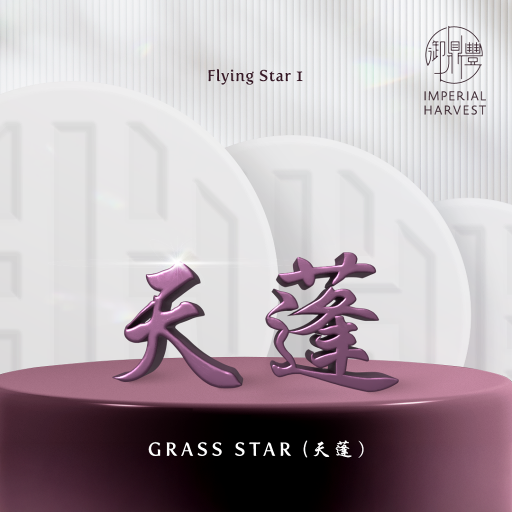 Flying Star 1 — Grass Star (天蓬 tiān péng)