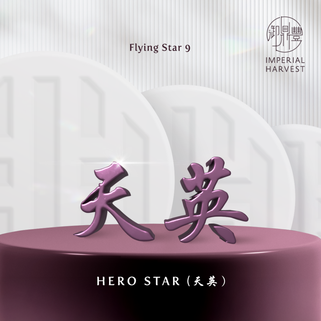 Flying Star 9 — Hero Star (天英 tiān yīng)