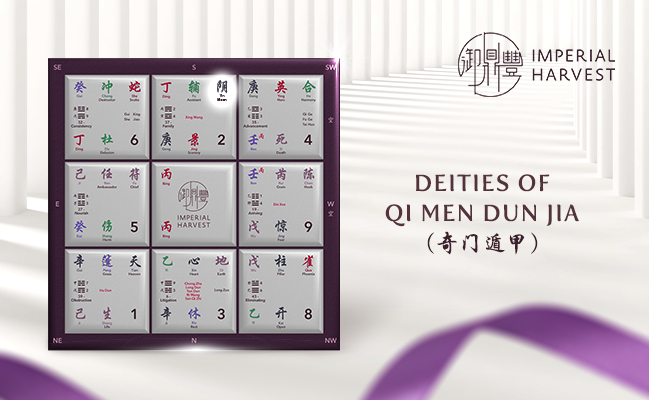 Deities of Qi Men Dun Jia (奇门遁甲)