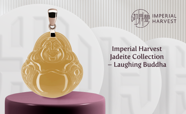 Imperial Harvest Jadeite Collection – Laughing Buddha