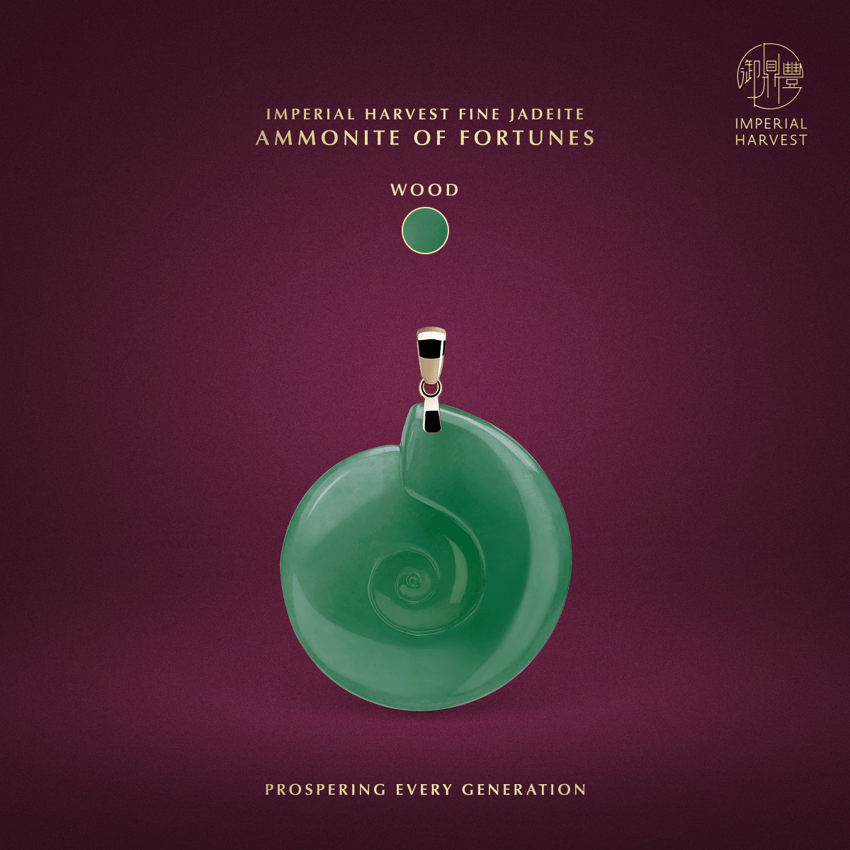 Blog_03.06_Imperial Harvest Fine Jadeite Ammonite of Fortunes_Wood Blog 03.06 Imperial Harvest Fine Jadeite Ammonite of Fortunes Wood