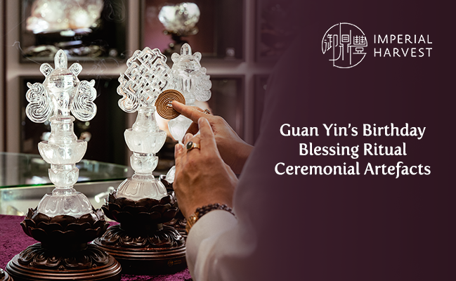 Guan Yin’s Birthday Blessing Ritual Ceremonial Artefacts 