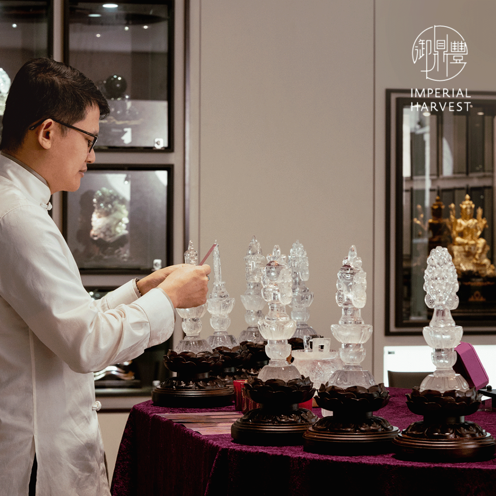 Master David conducting Guan Yin’s Birthday Blessing Ritual