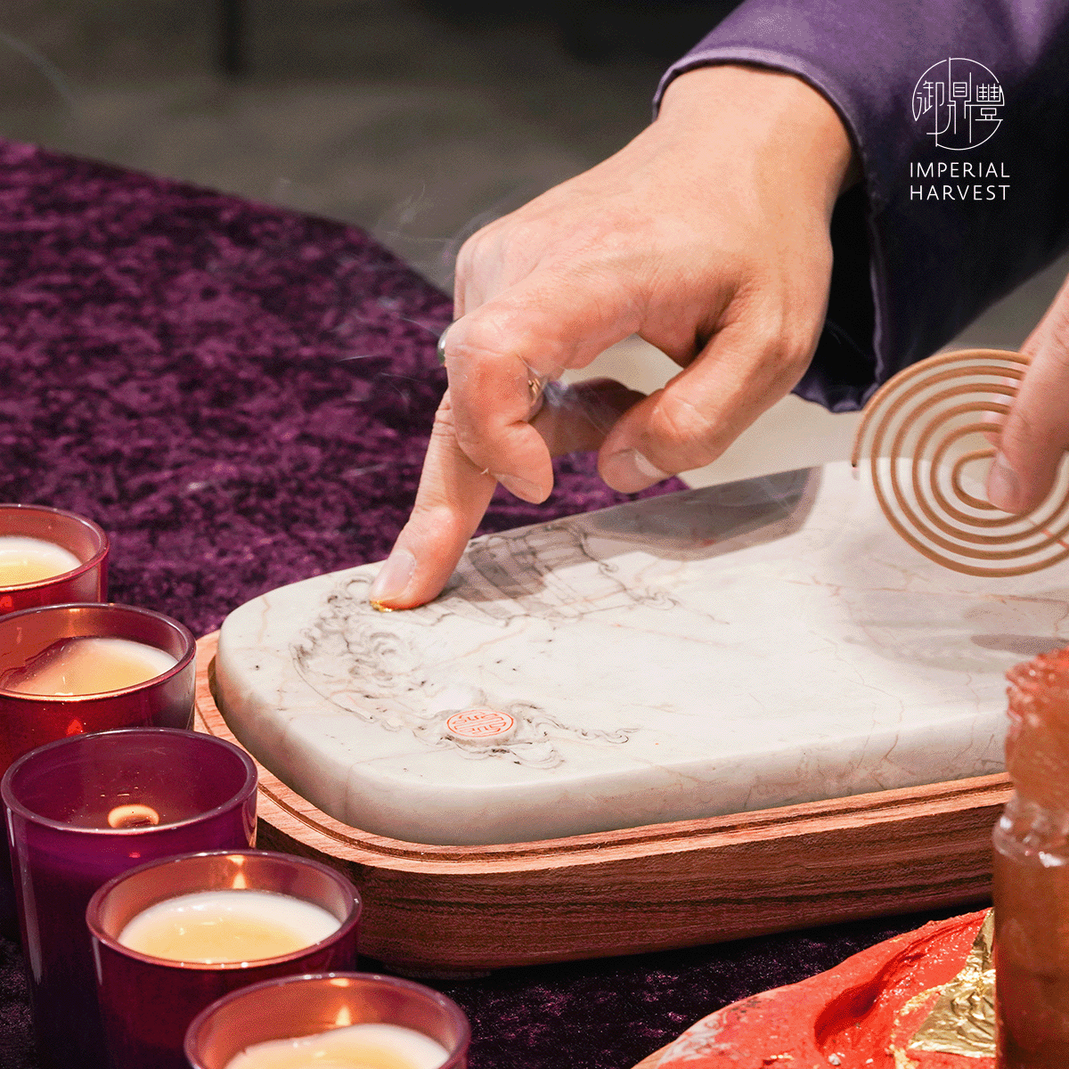 Blog 09.12 Imperial Harvest Qian Long Wishing Stone The Vessel of Wisdom and Authority Concecration 2