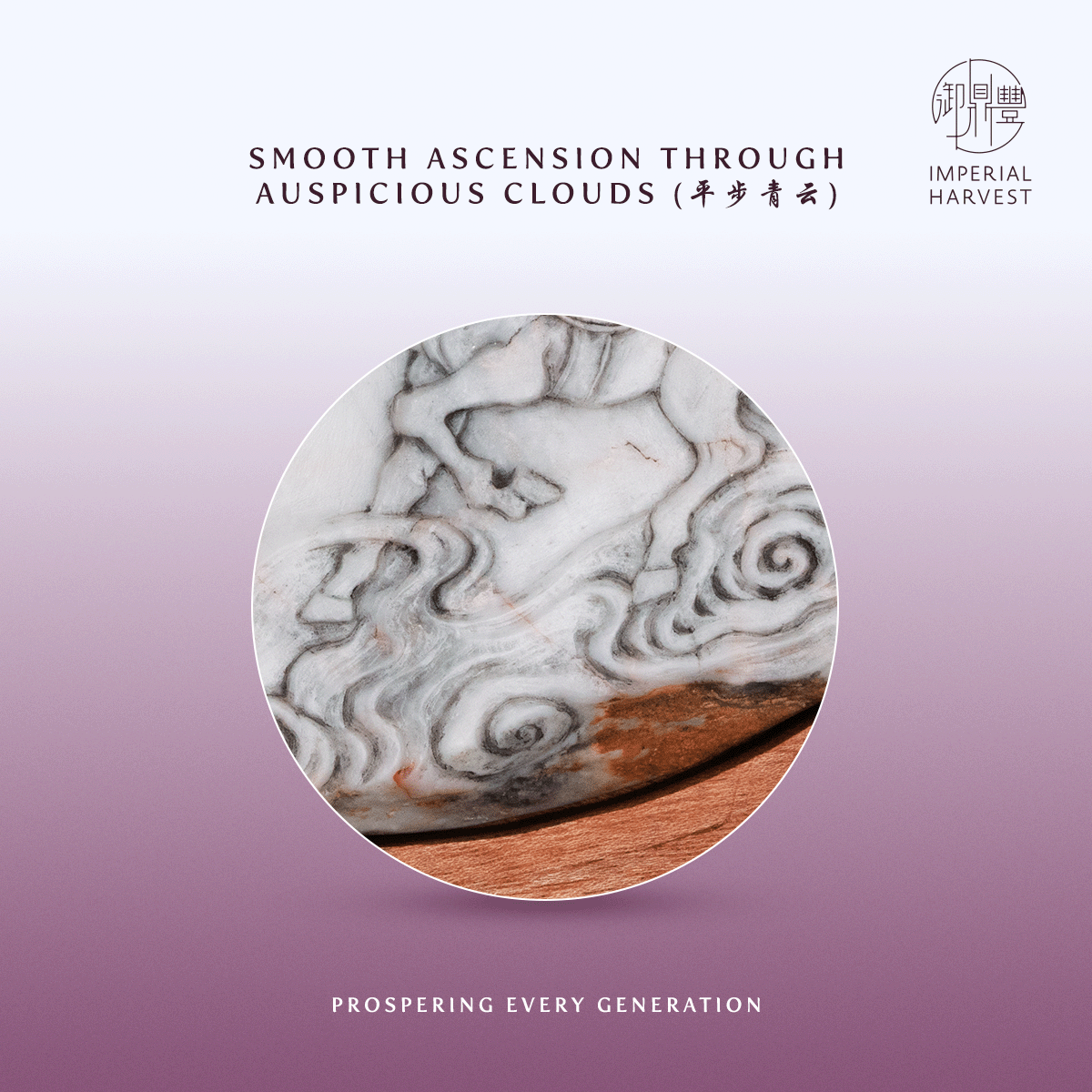 Blog 09.16 Imperial Harvest Imperial White Inkstone Bountiful Harvest Edition Smooth Ascension Through Auspicious Clouds