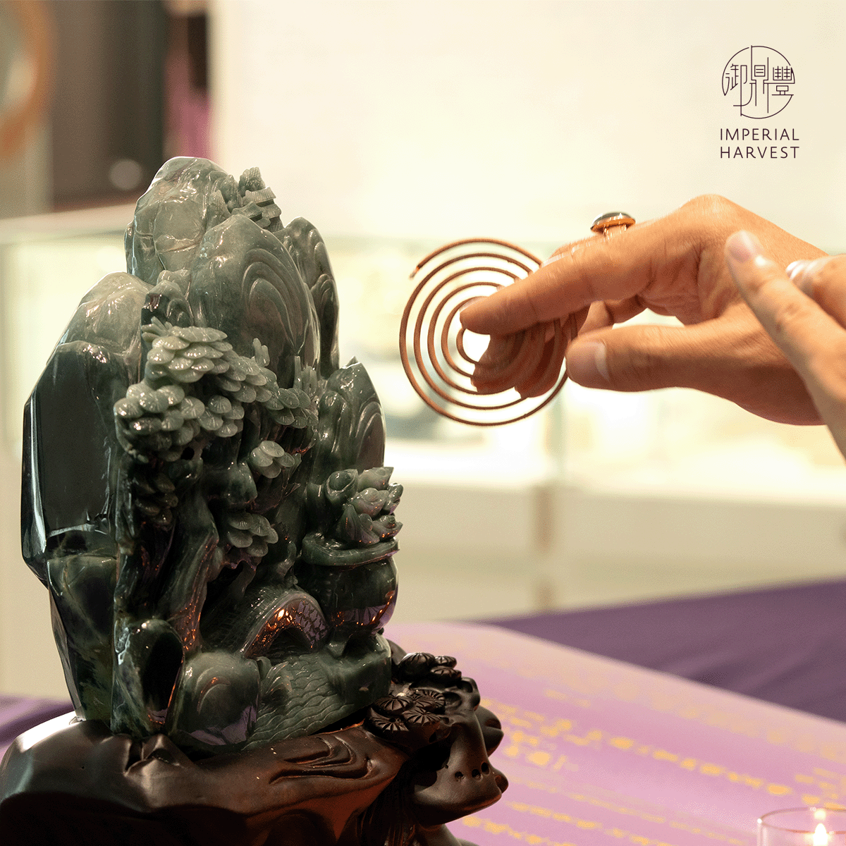 Blog 10.03 Ascending Your Modern Feng Shan with the Qian Long Jadeite Mountain MD Blessing QLJM 2