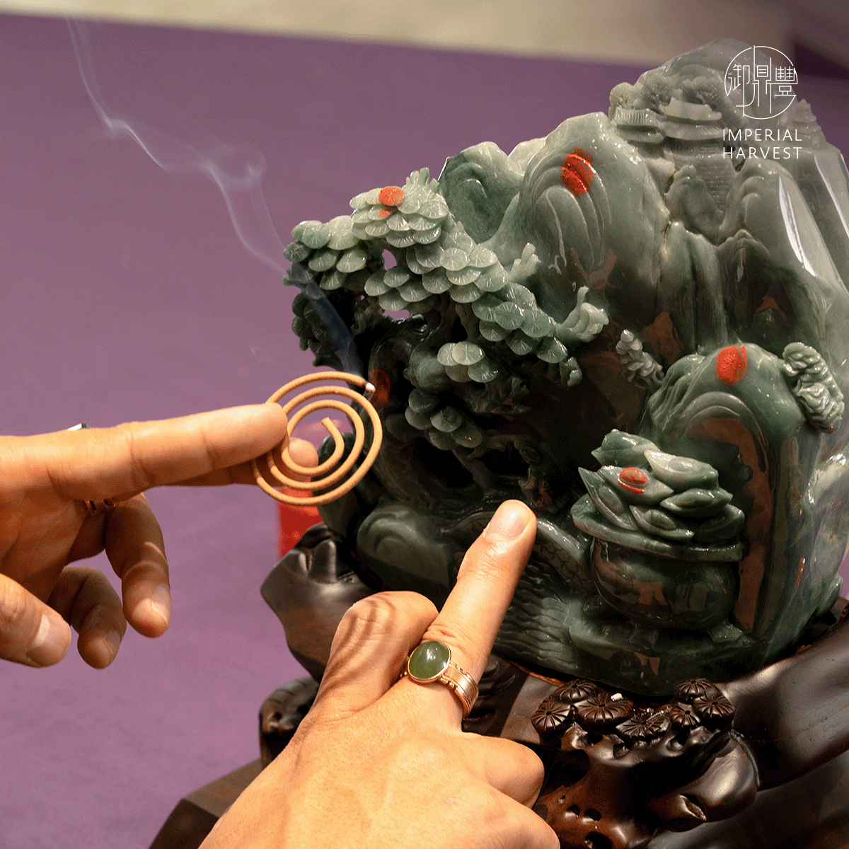 Blog 10.03 Ascending Your Modern Feng Shan with the Qian Long Jadeite Mountain MD Blessing QLJM 4