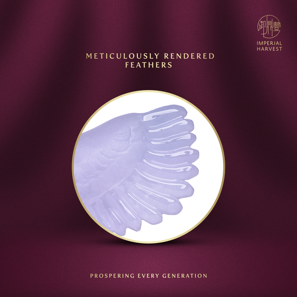 Blog 11.14 Imperial Harvest Fine Jadeite Soaring Eagle Feathers