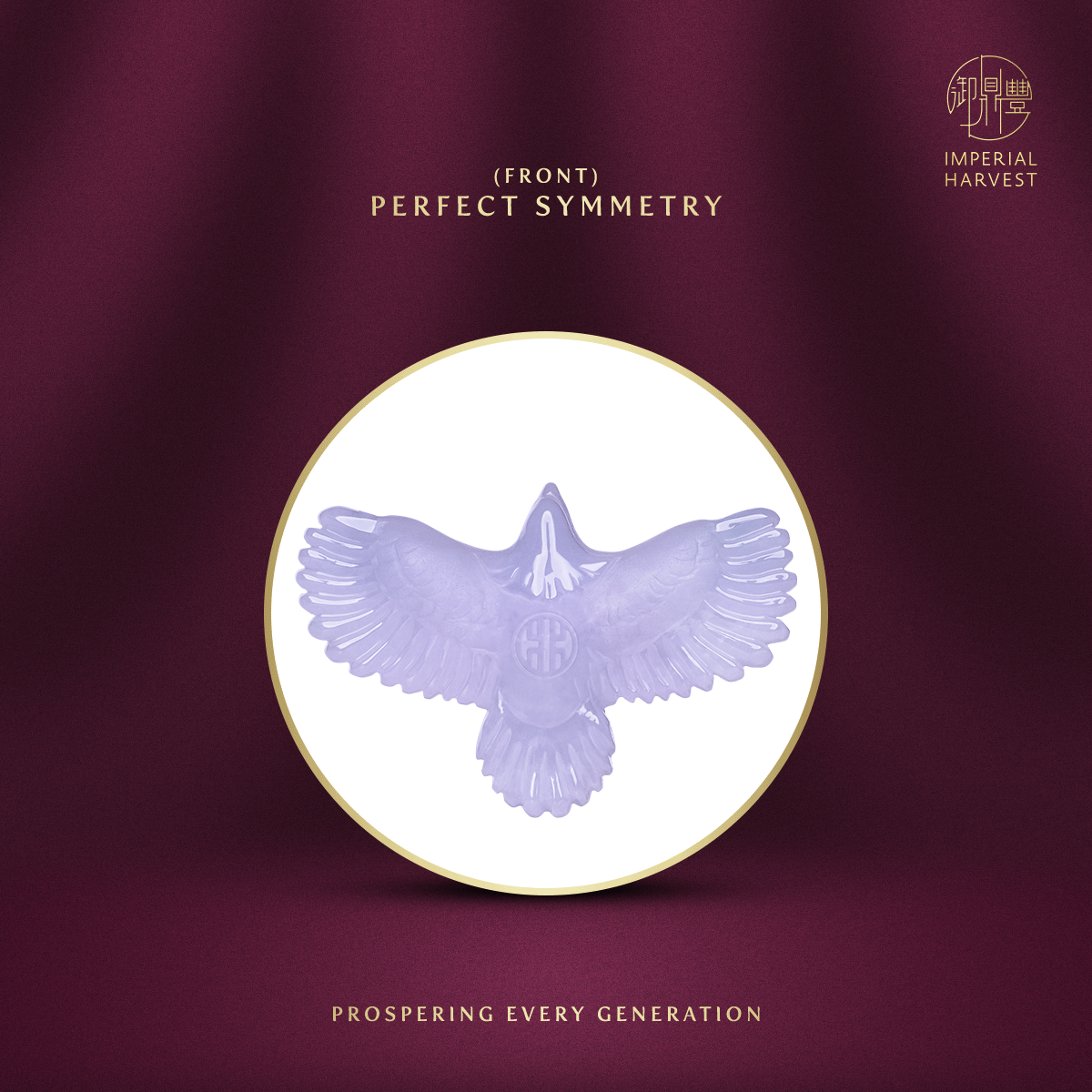 Blog 11.14 Imperial Harvest Fine Jadeite Soaring Eagle Front