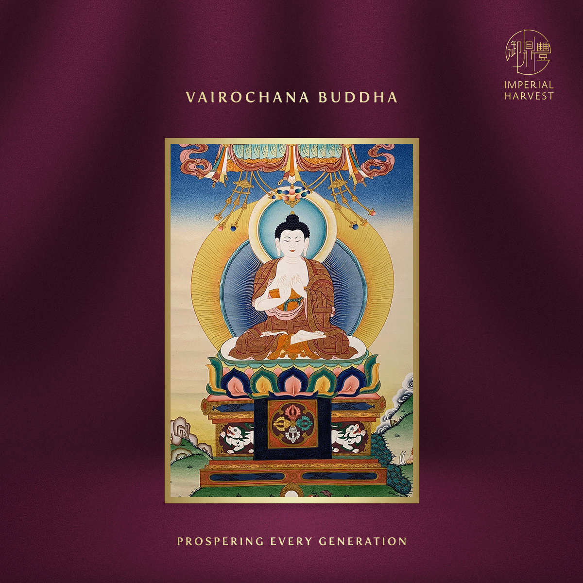 Blog 12.05 Vairochana Buddha Guardian of the Goat Monkey Zodiac Vairochana Buddha