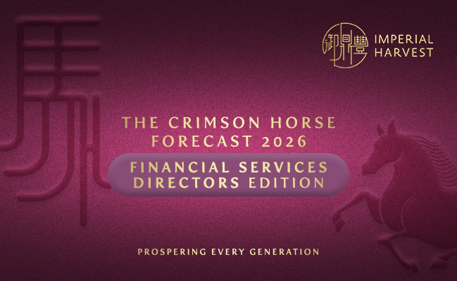 The Crimson Horse Forecast 2026 — Financial Services Directors Edition
