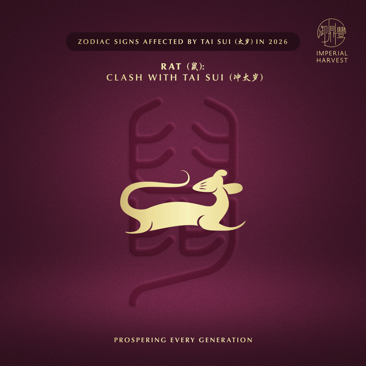 Blog 01.16 Zodiac Signs Affected by Tai Sui in 2026 Rat