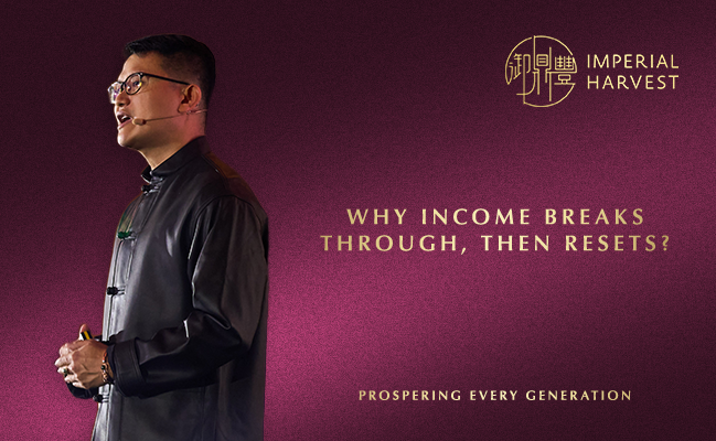 Why Income Breaks Through, Then Resets?
