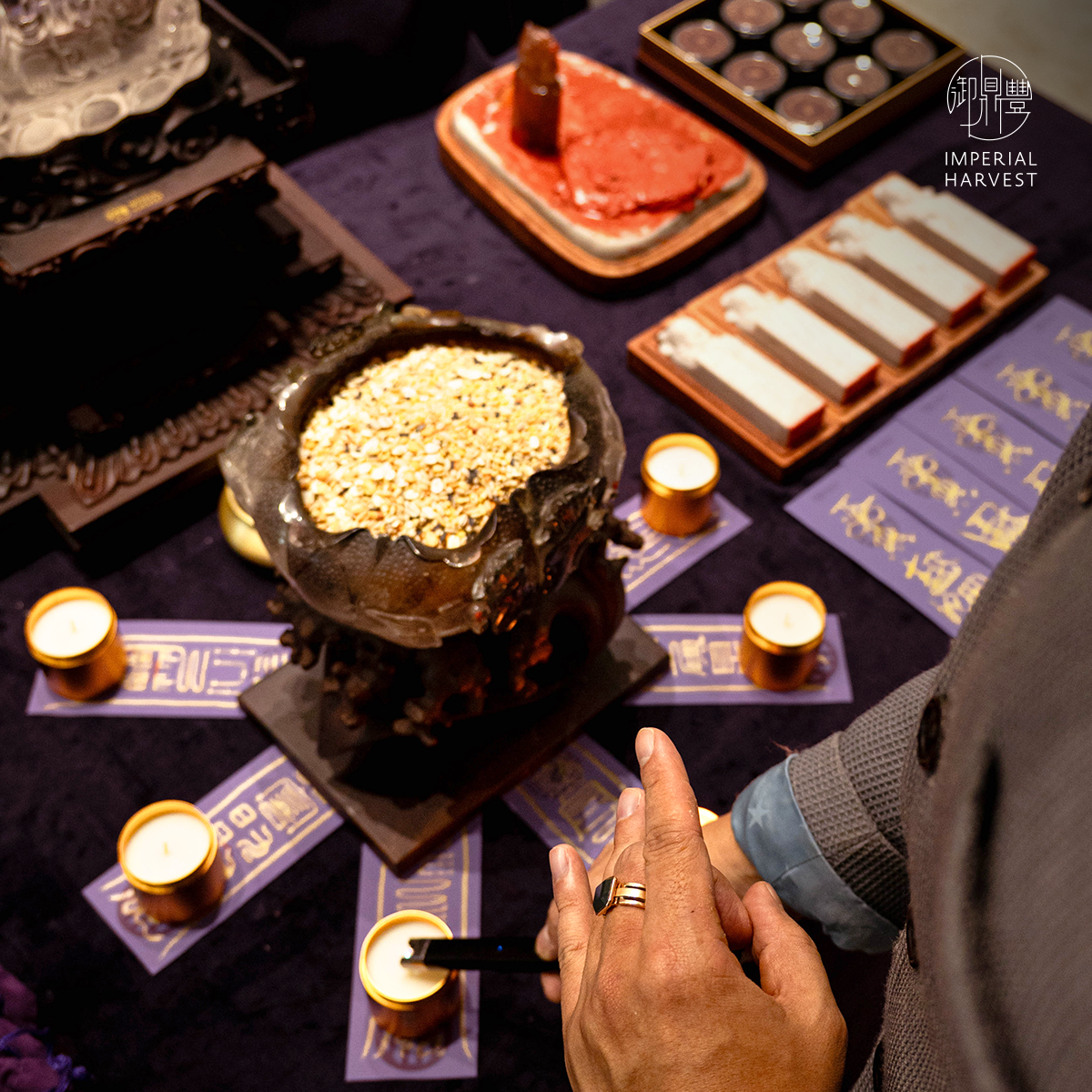 Blog 04.24 The Imperial Harvest Grain Rain Blessing Ritual Big Dipper Candles