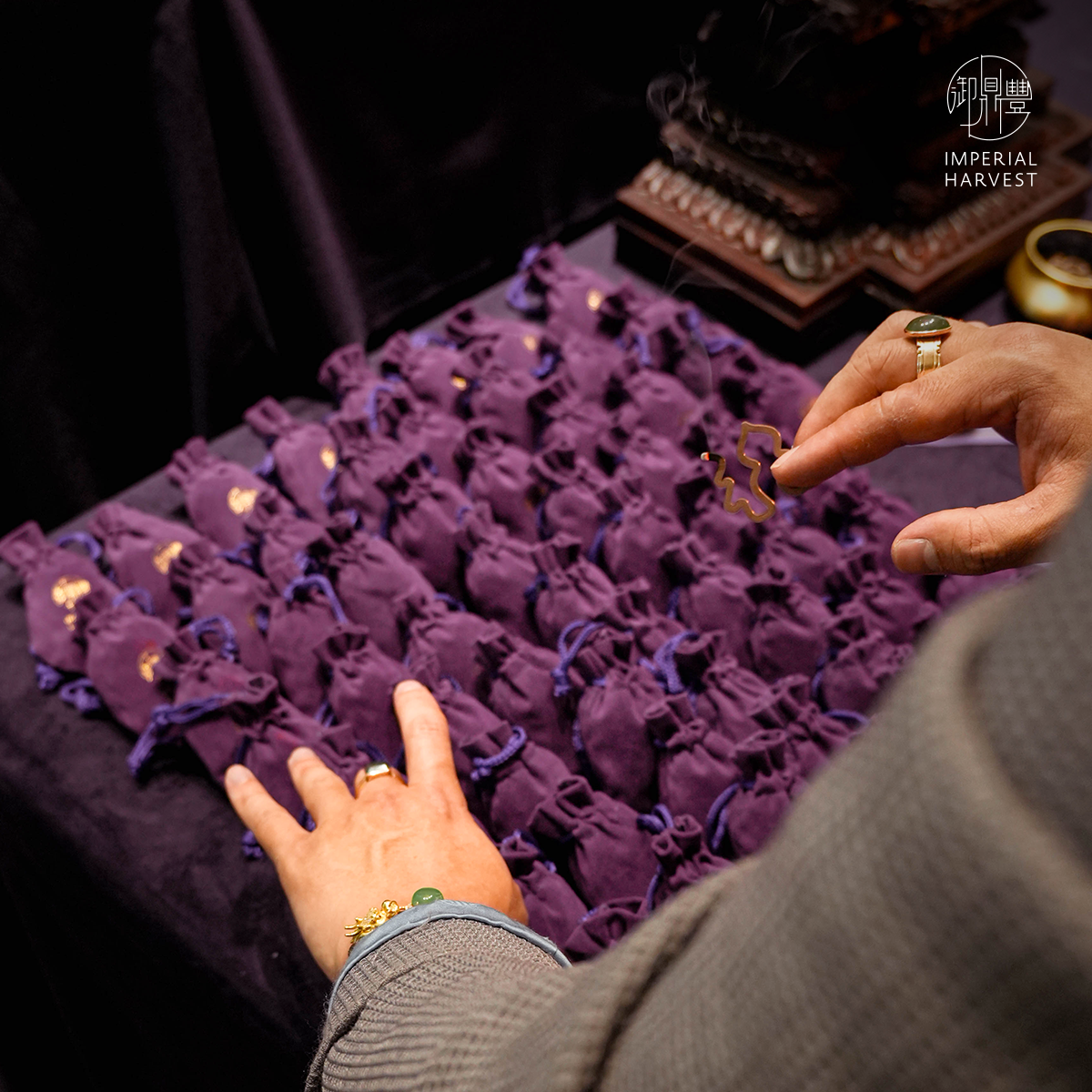 Blog 04.24 The Imperial Harvest Grain Rain Blessing Ritual Consecrating the Five Grains Sachet