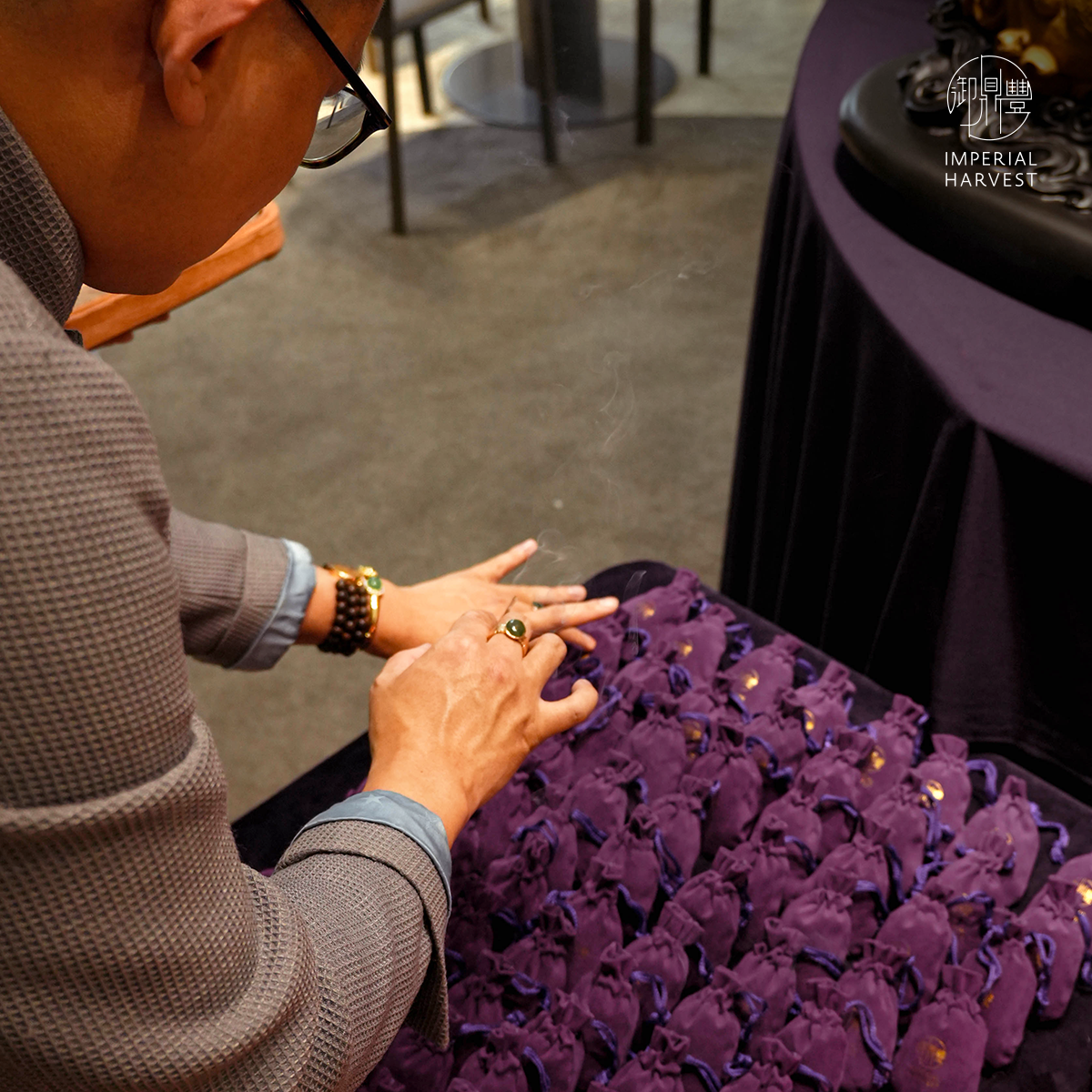 Blog 04.24 The Imperial Harvest Grain Rain Blessing Ritual MD Blessing Five Grains Sachet