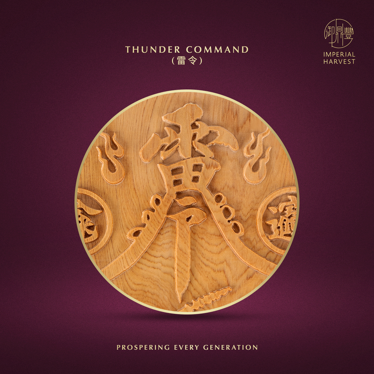 Blog 05.29 Old Mountain Sandalwood Five Wealth Gods Talisman Tablet Collection Five Wealth Gods Talisman Tablet Thunder Command