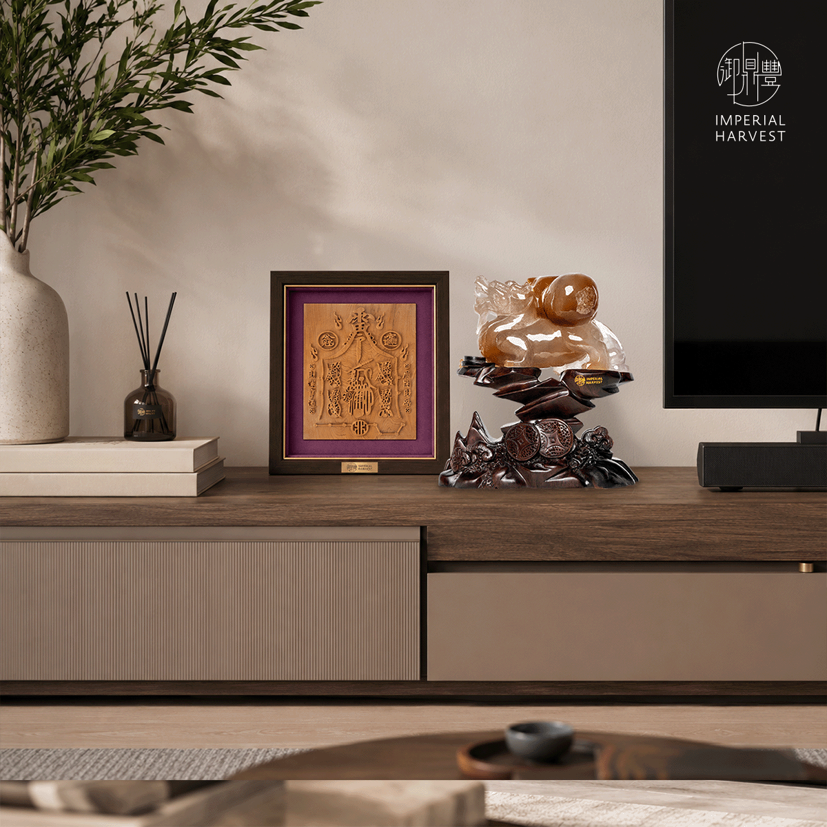 Blog 05.29 Old Mountain Sandalwood Five Wealth Gods Talisman Tablet Collection Home 1