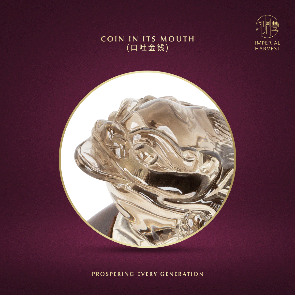 Blog 07.03 Imperial Harvest Legendary Golden Toad GT02 Coin in its Mouth