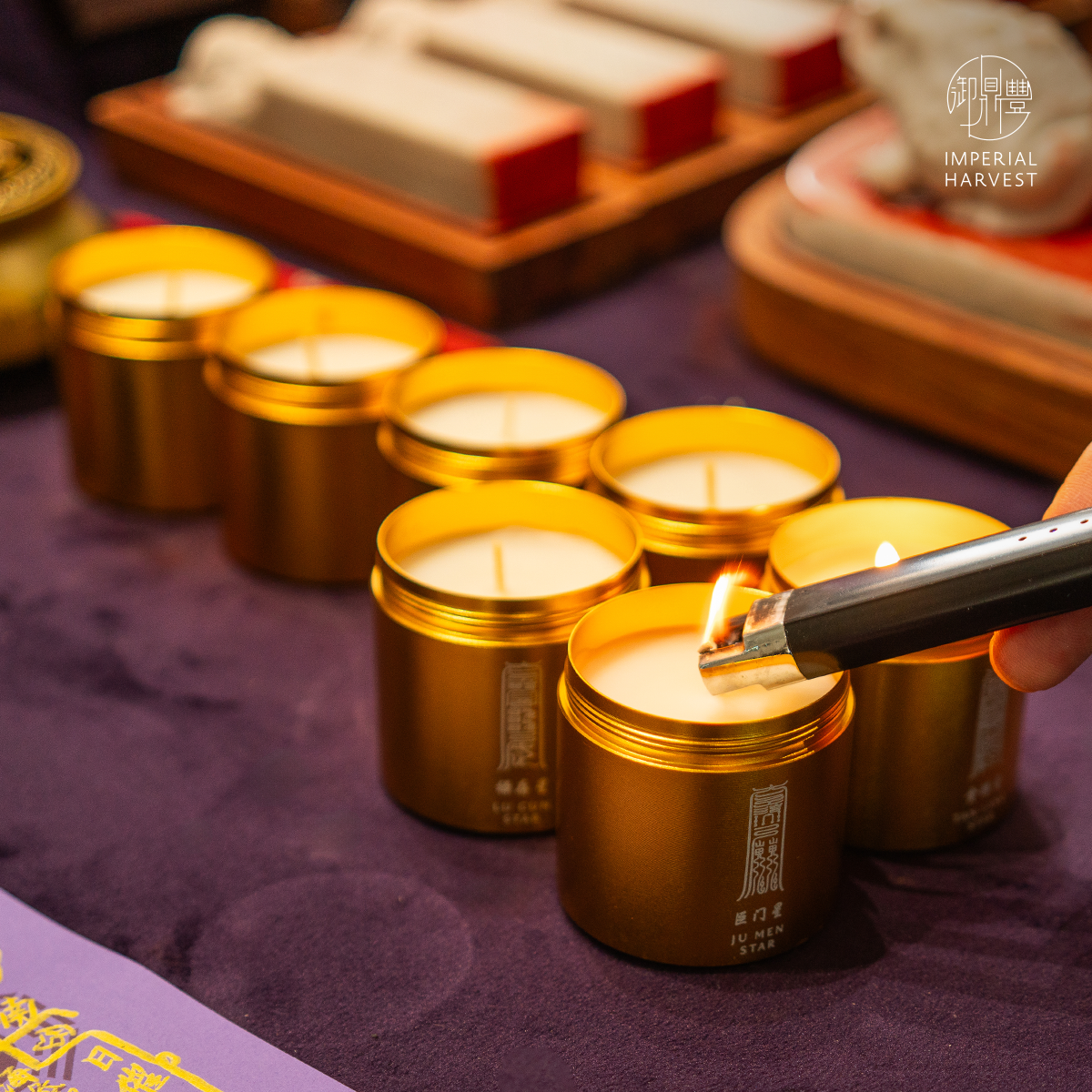 Blog 07.03 The God of Happiness Liu Hai Chan Legendary Golden Toad Blessing Ritual Candles