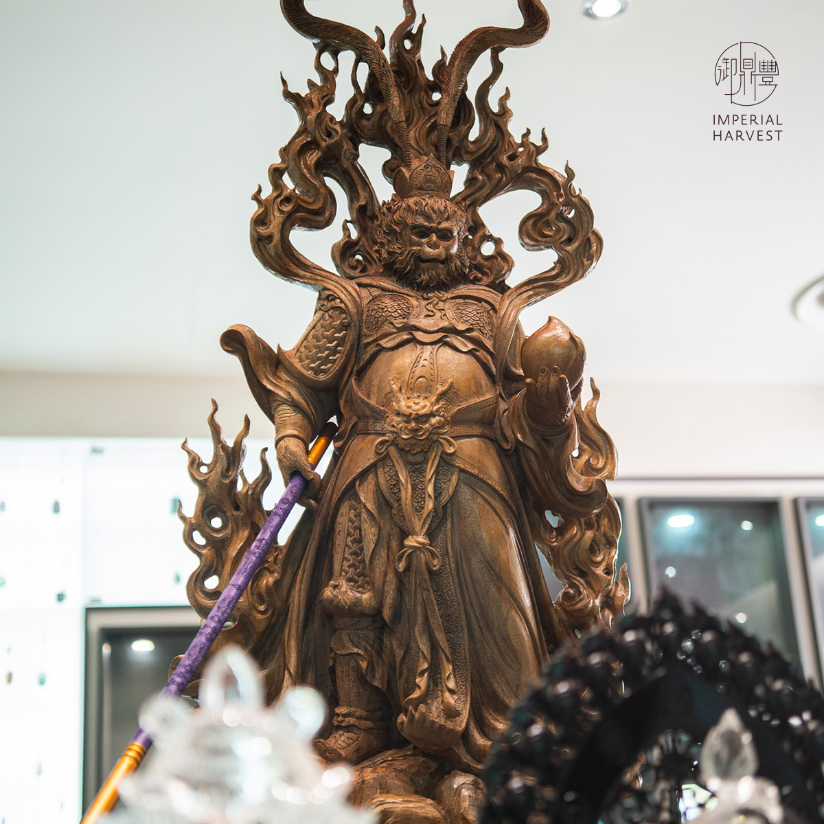 Blog 08.14 Imperial Harvest Red Earth Agarwood Victorious Fighting Buddha Sun Wukong Ceremonial Anchor