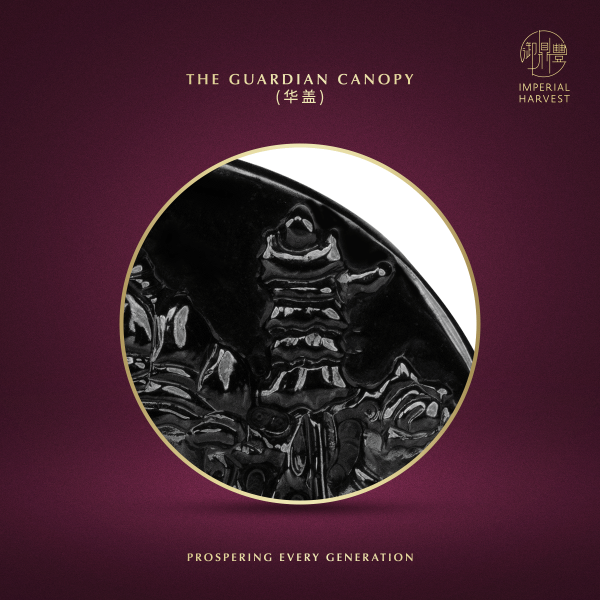 Blog 10.09 Imperial Harvest Fine Jadeite Cundi Guan Yin Pendant The Guardian Canopy